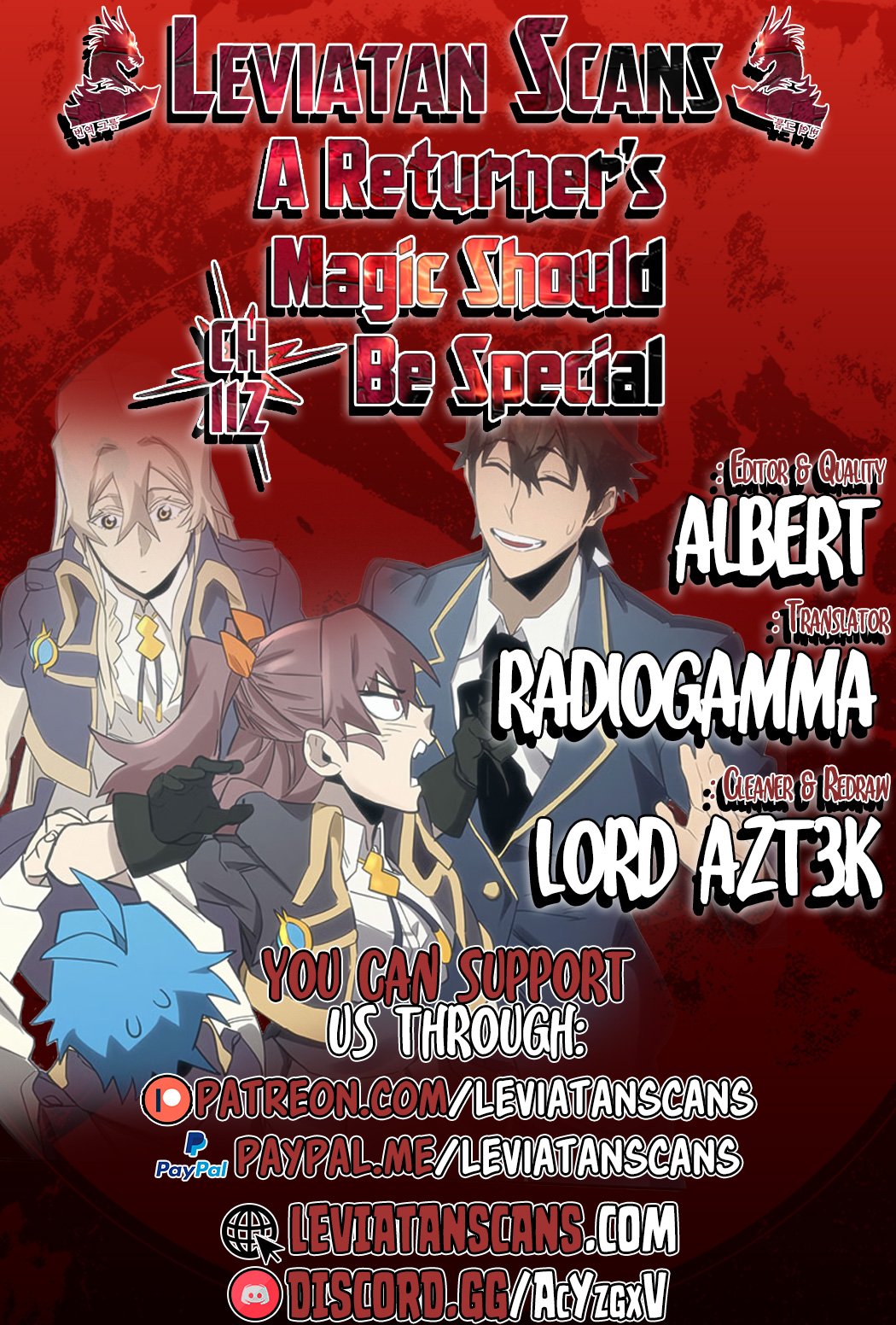 A Returner's Magic Should Be Special chapter 112 page 1