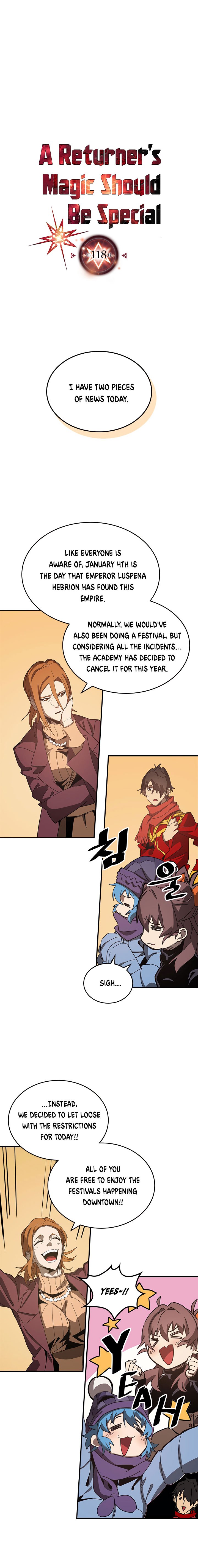 A Returner's Magic Should Be Special chapter 118 page 2