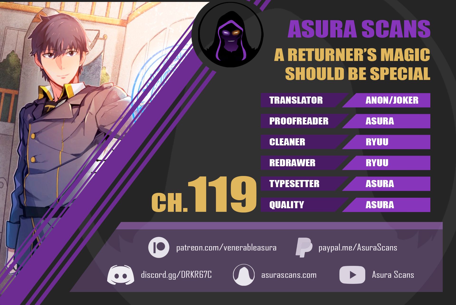 A Returner's Magic Should Be Special chapter 119 page 1