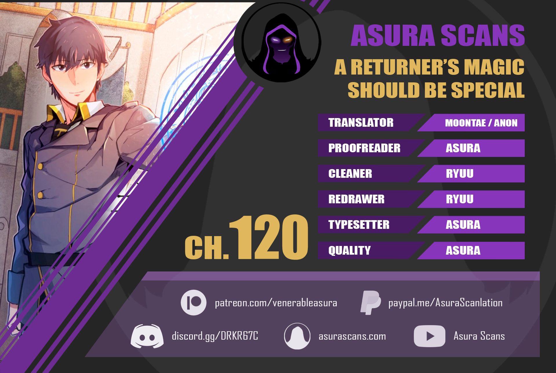 A Returner's Magic Should Be Special chapter 120 page 1