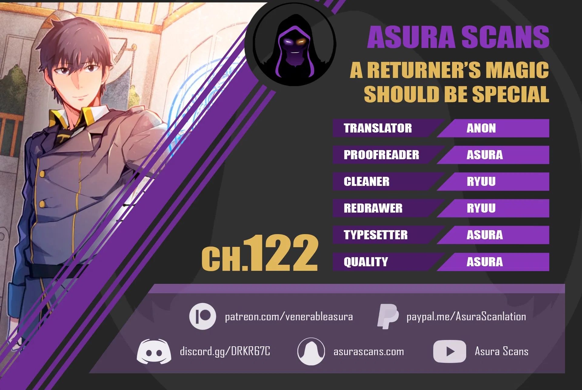 A Returner's Magic Should Be Special chapter 122 page 1