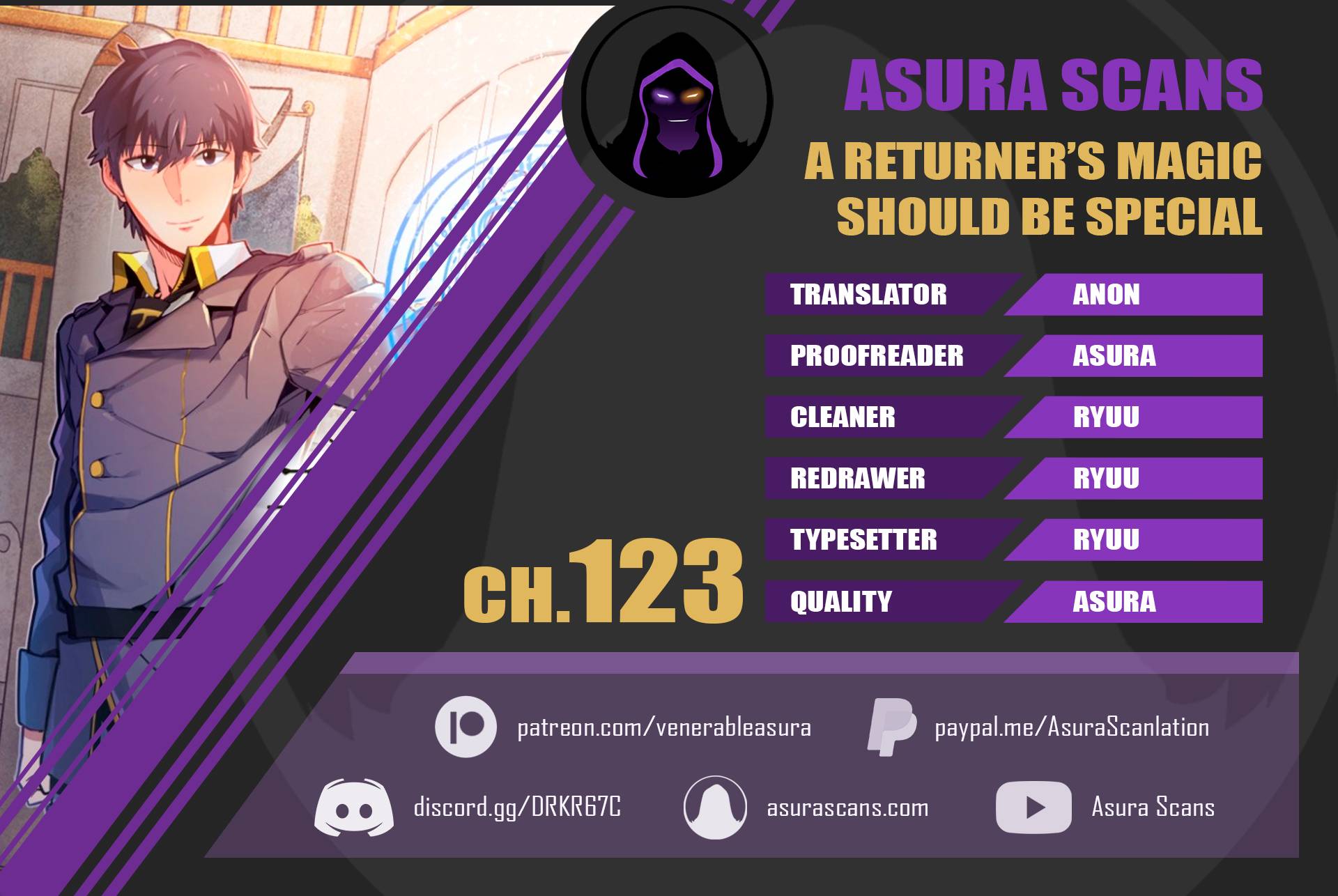 A Returner's Magic Should Be Special chapter 123 page 1