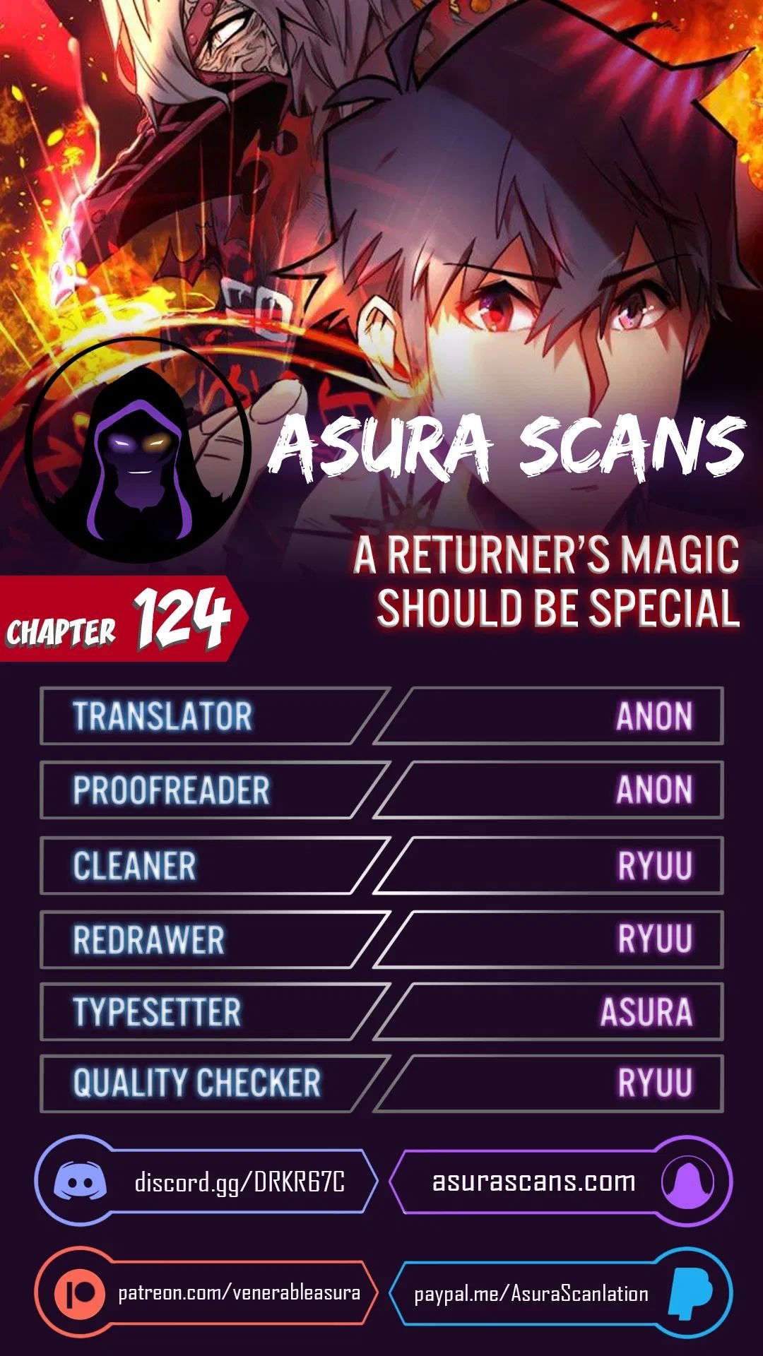 A Returner's Magic Should Be Special chapter 124 page 1