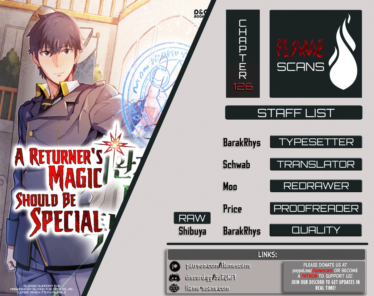 A Returner's Magic Should Be Special chapter 126 page 1
