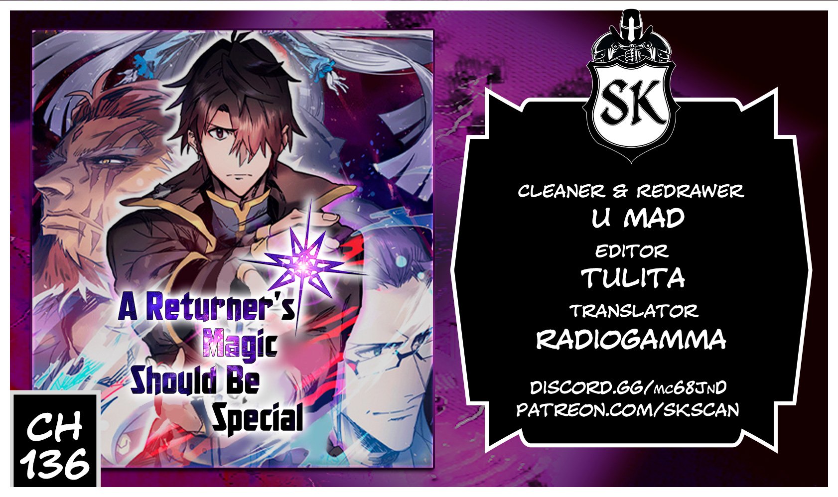 A Returner's Magic Should Be Special chapter 136 page 1