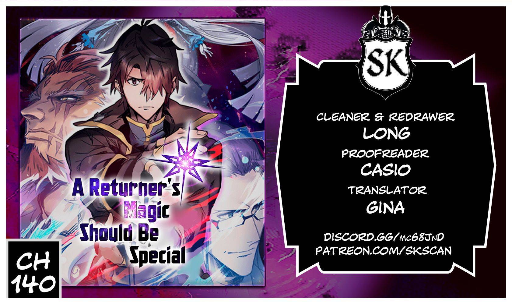 A Returner's Magic Should Be Special chapter 140 page 1