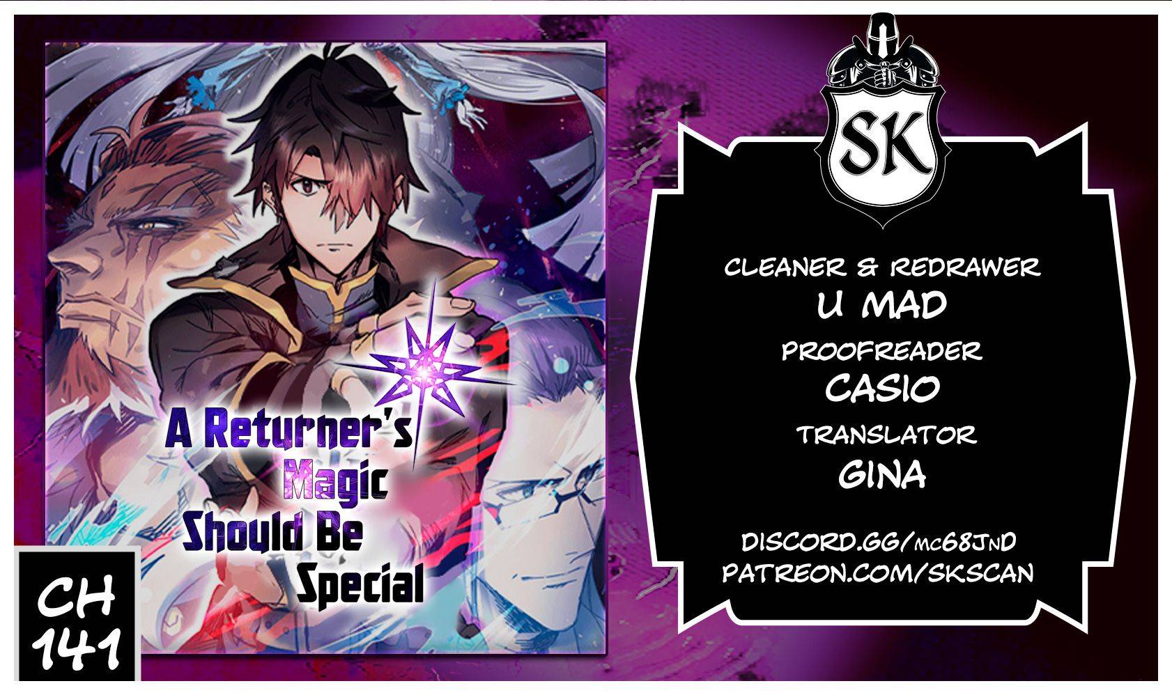 A Returner's Magic Should Be Special chapter 141 page 1