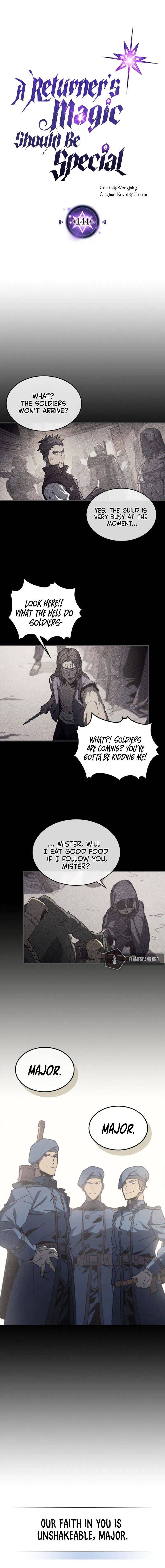 A Returner's Magic Should Be Special chapter 144 page 3