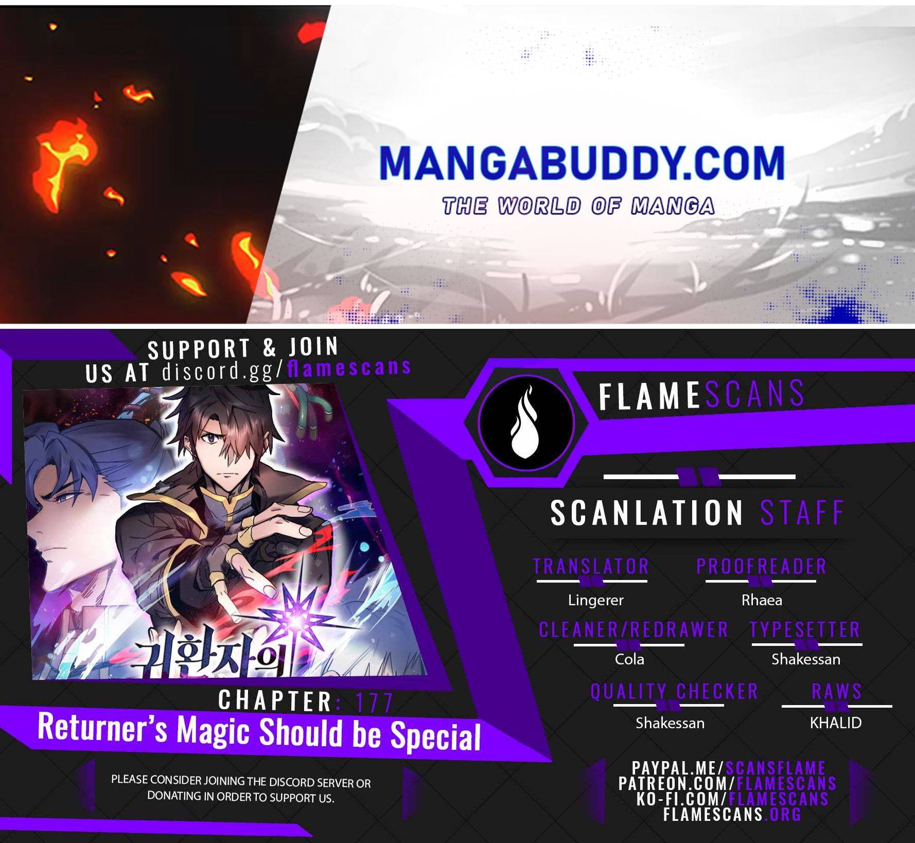 A Returner's Magic Should Be Special chapter 177 page 1