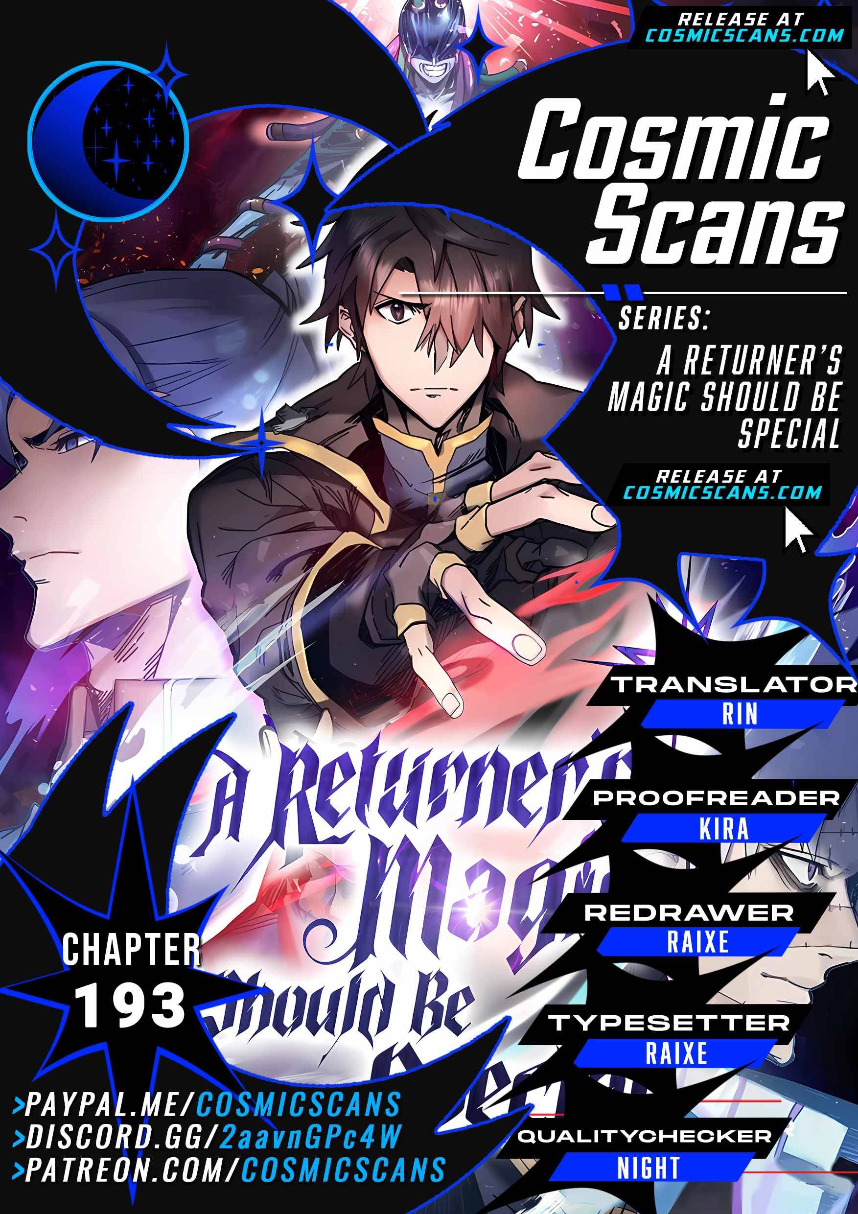 A Returner's Magic Should Be Special chapter 193 page 1