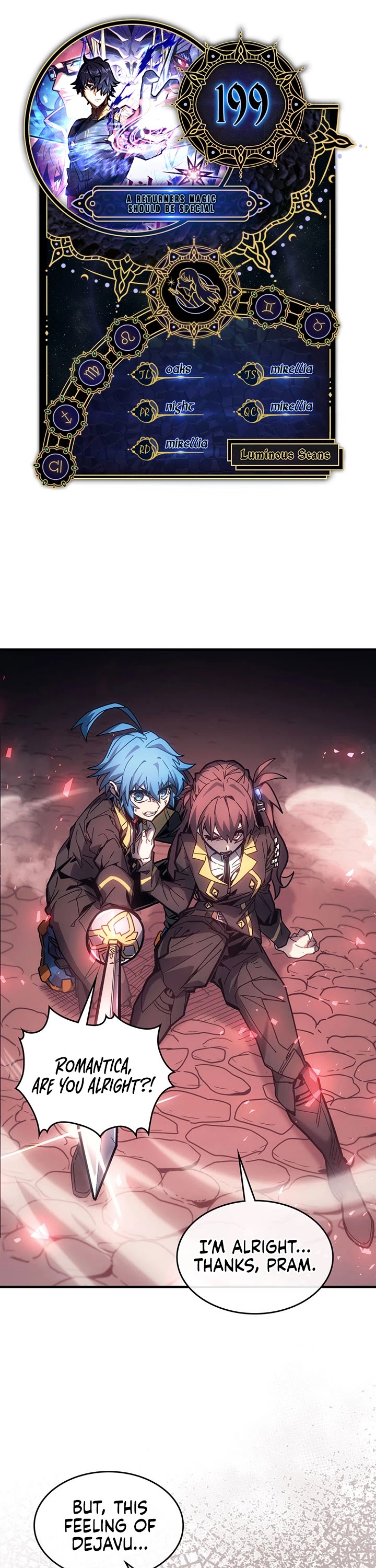 A Returner's Magic Should Be Special chapter 199 page 1