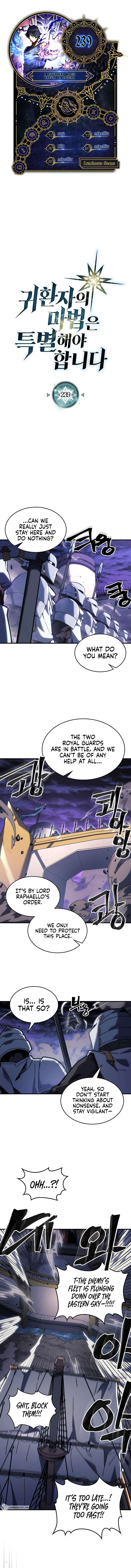 A Returner's Magic Should Be Special chapter 239 page 1