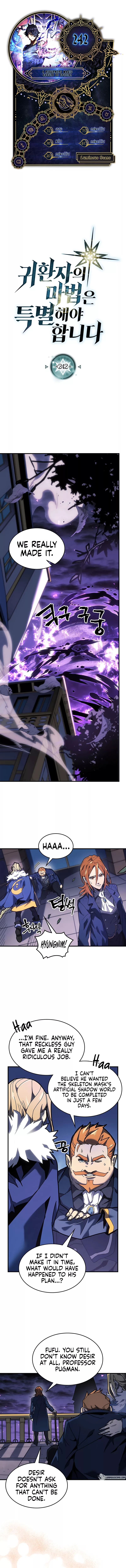 A Returner's Magic Should Be Special chapter 242 page 1