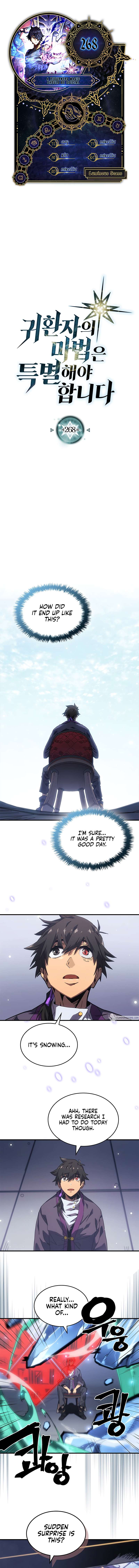 A Returner's Magic Should Be Special chapter 268 page 1