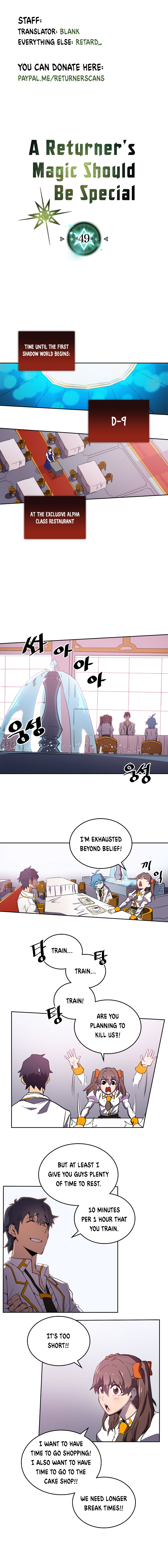 A Returner's Magic Should Be Special chapter 49 page 1