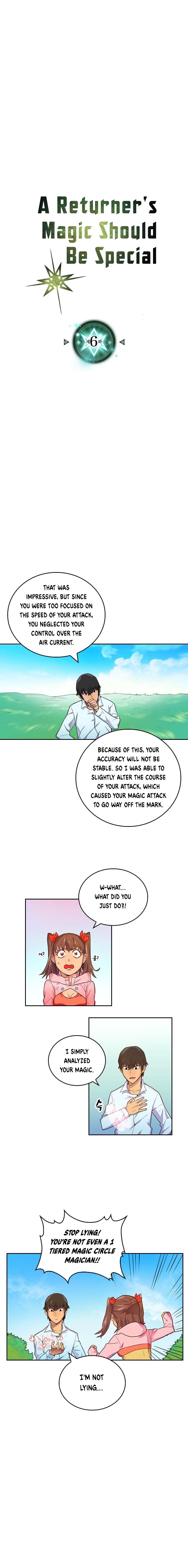 A Returner's Magic Should Be Special chapter 6 page 1