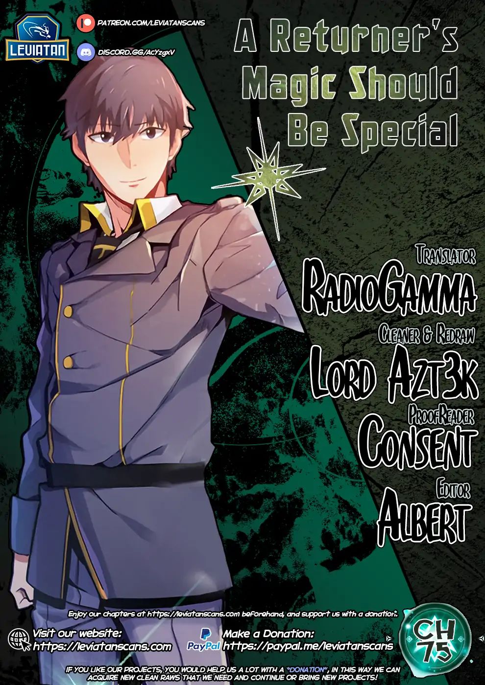 A Returner's Magic Should Be Special chapter 75 page 1