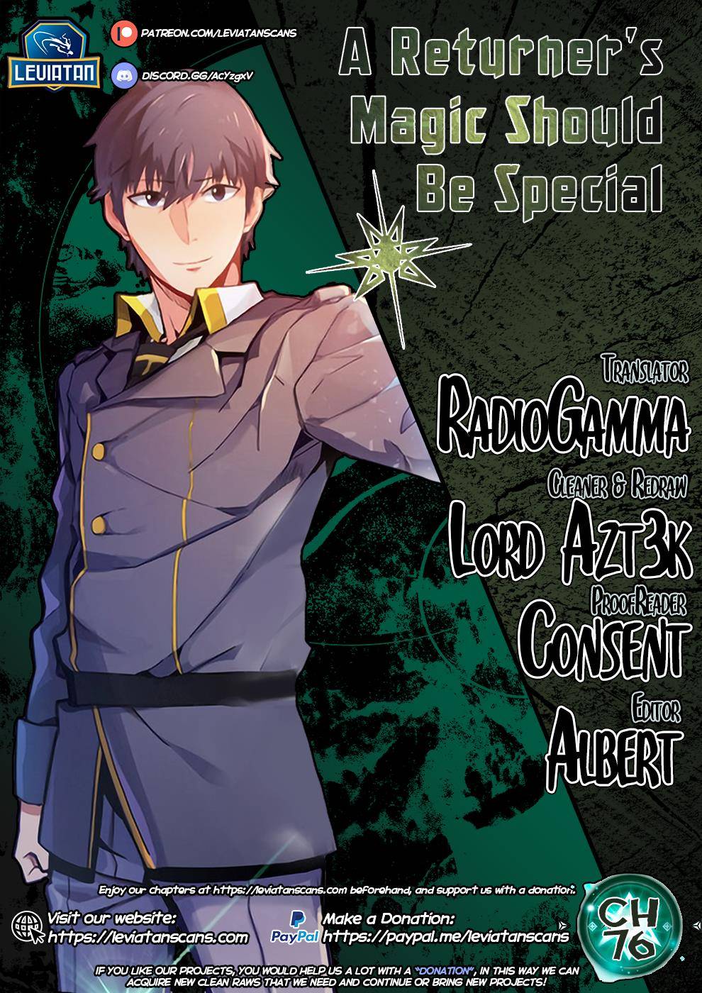 A Returner's Magic Should Be Special chapter 76 page 1