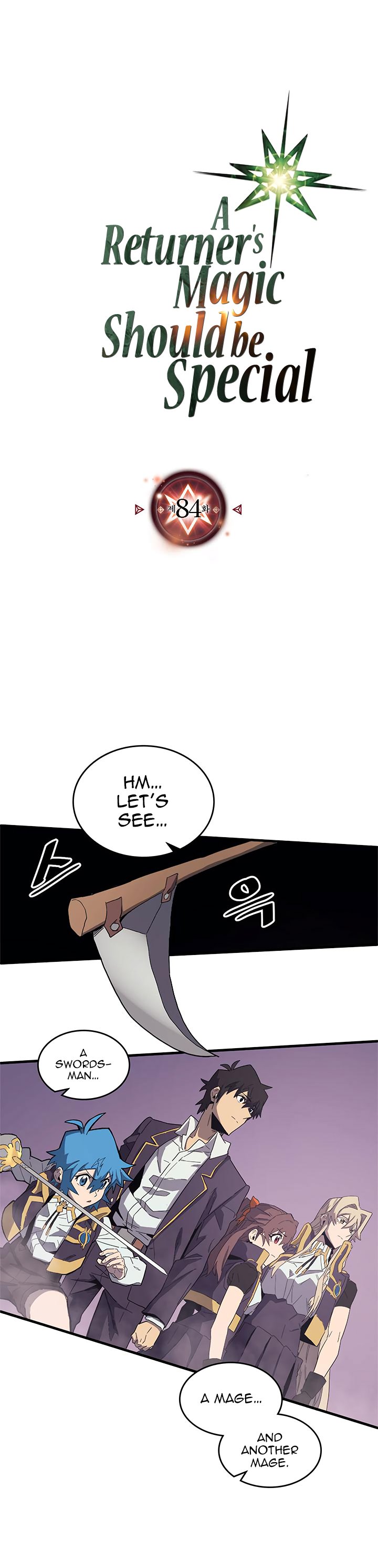 A Returner's Magic Should Be Special chapter 84 page 1