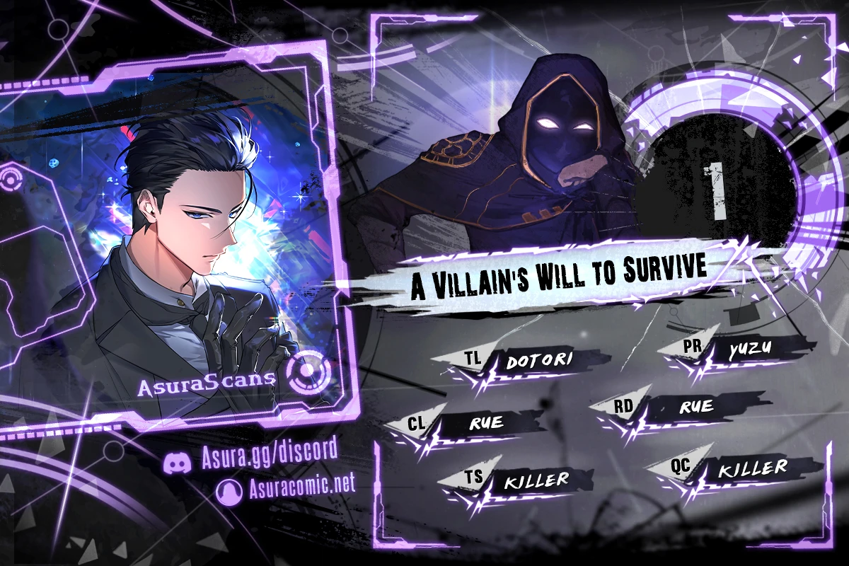 A Villain's Will to Survive chapter 1 page 1