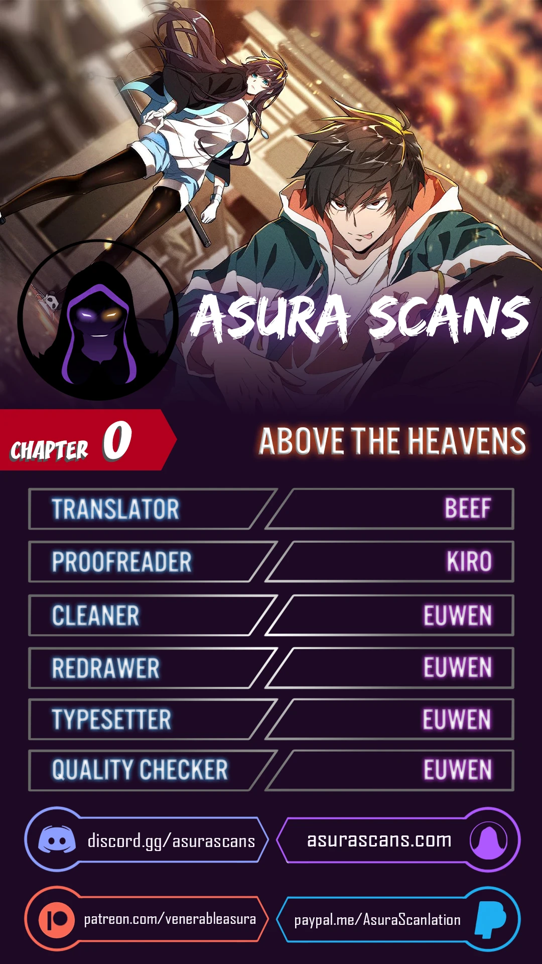 Above The Heavens chapter 0 page 1