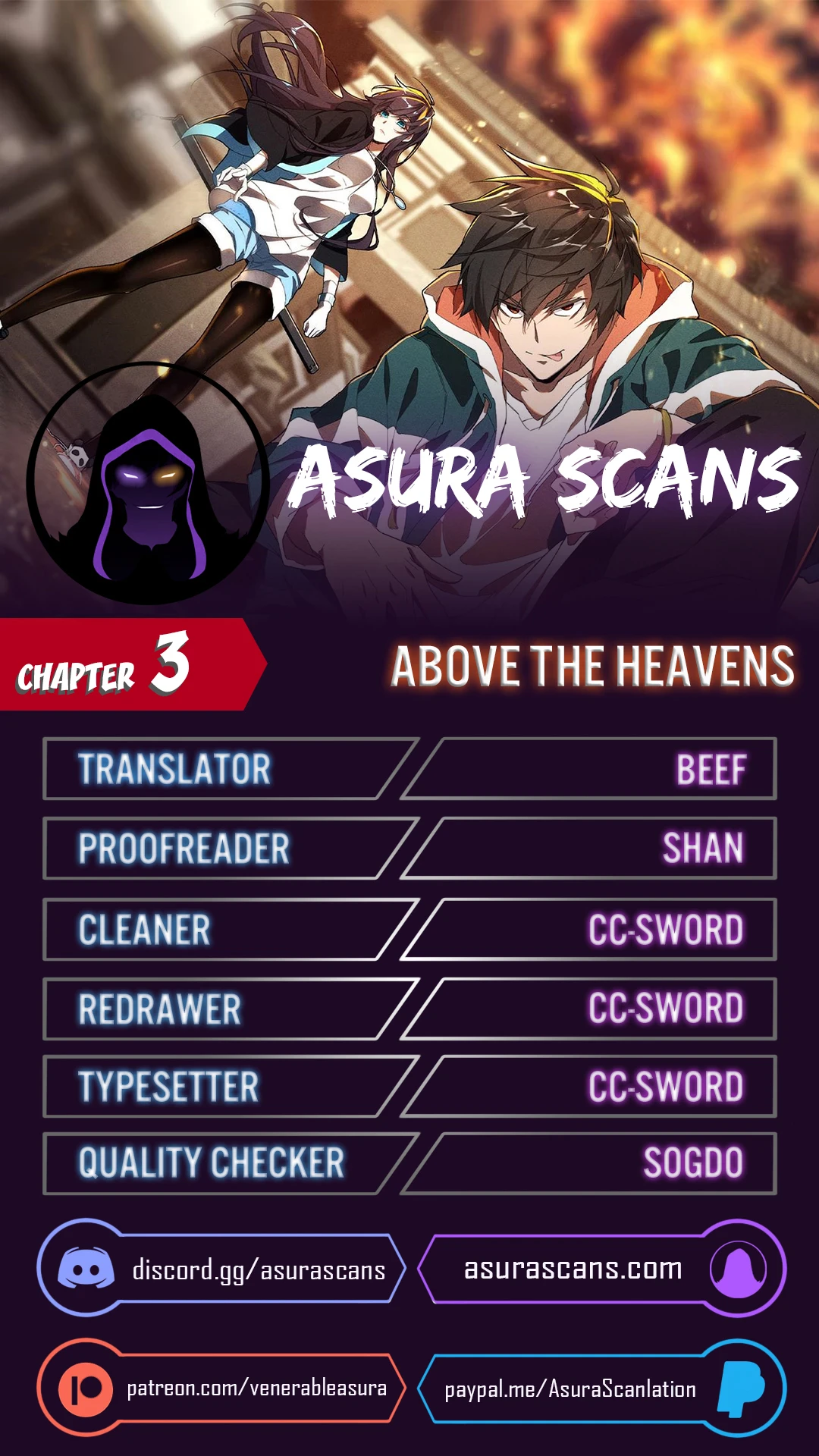 Above The Heavens chapter 3 page 1
