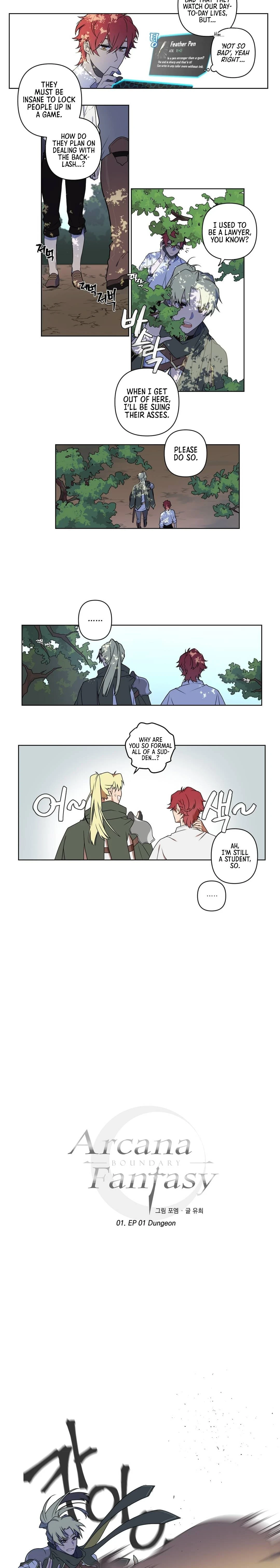 Arcana Fantasy chapter 1 page 5