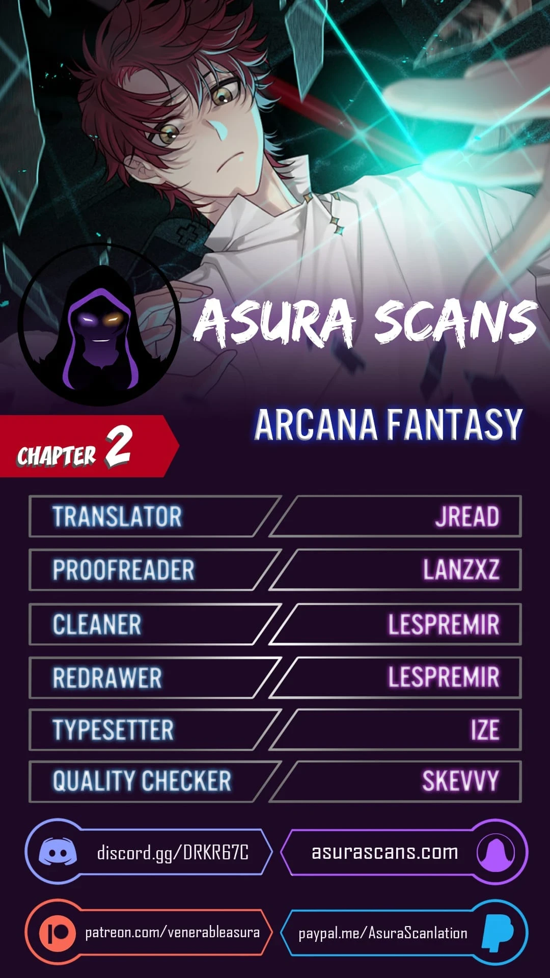 Arcana Fantasy chapter 2 page 1
