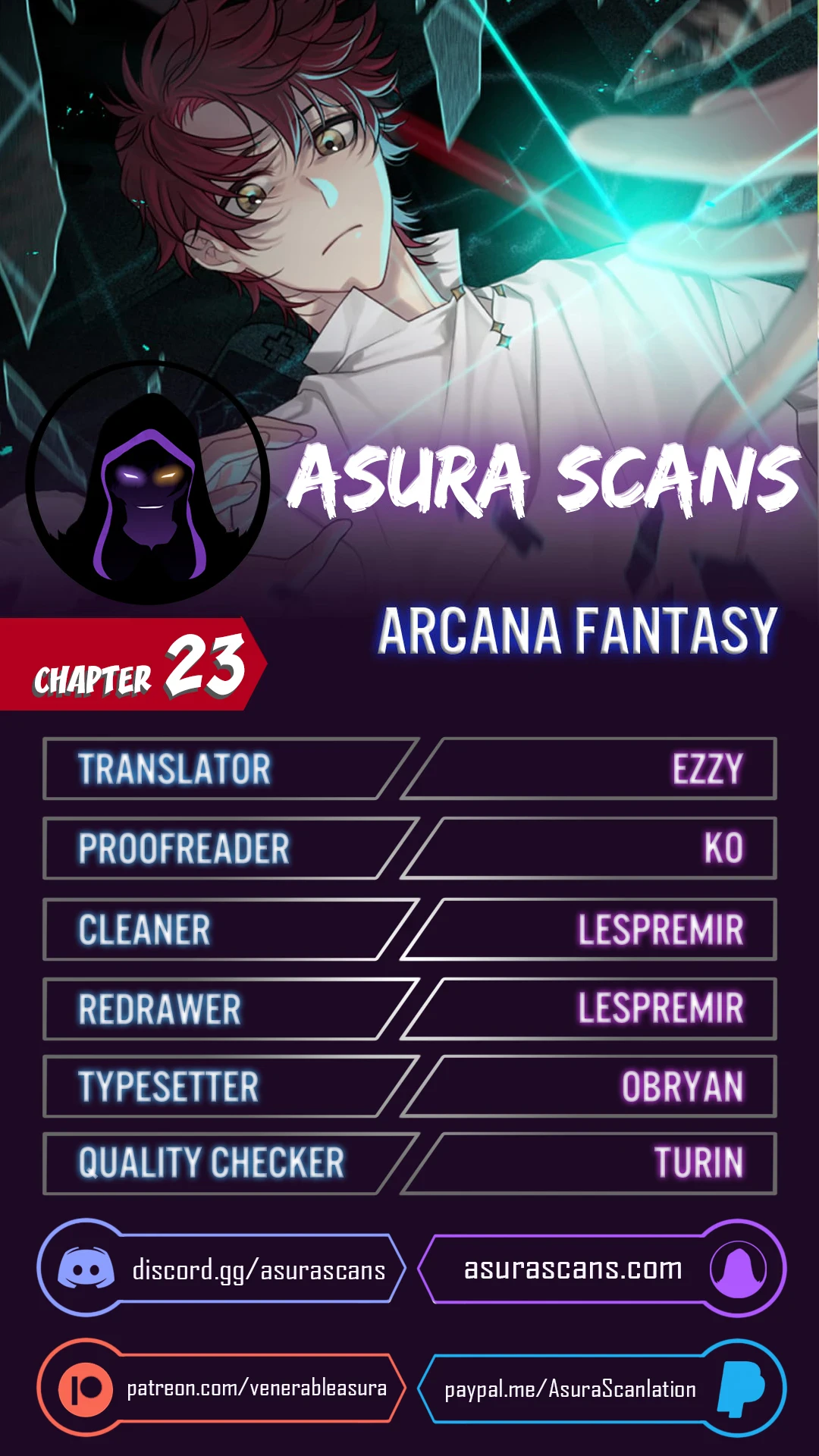 Arcana Fantasy chapter 23 page 1