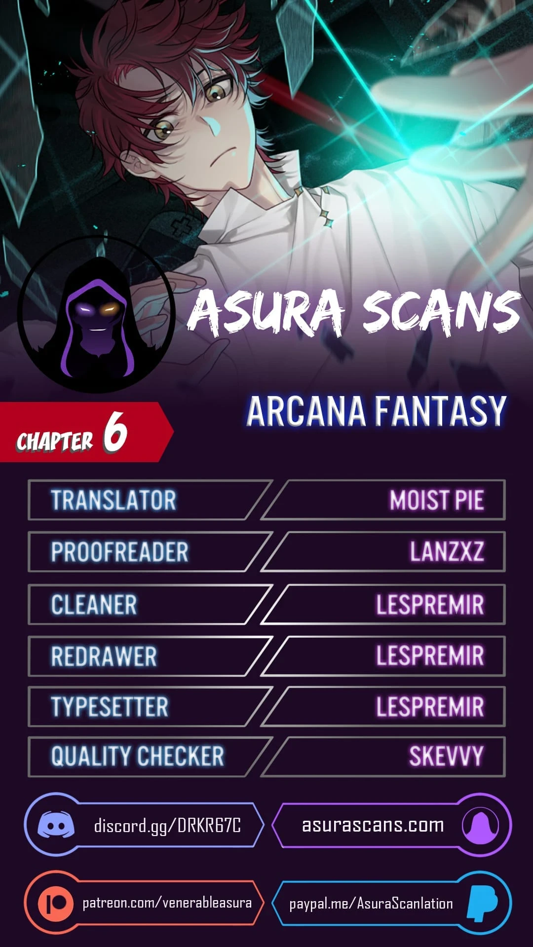 Arcana Fantasy chapter 6 page 1