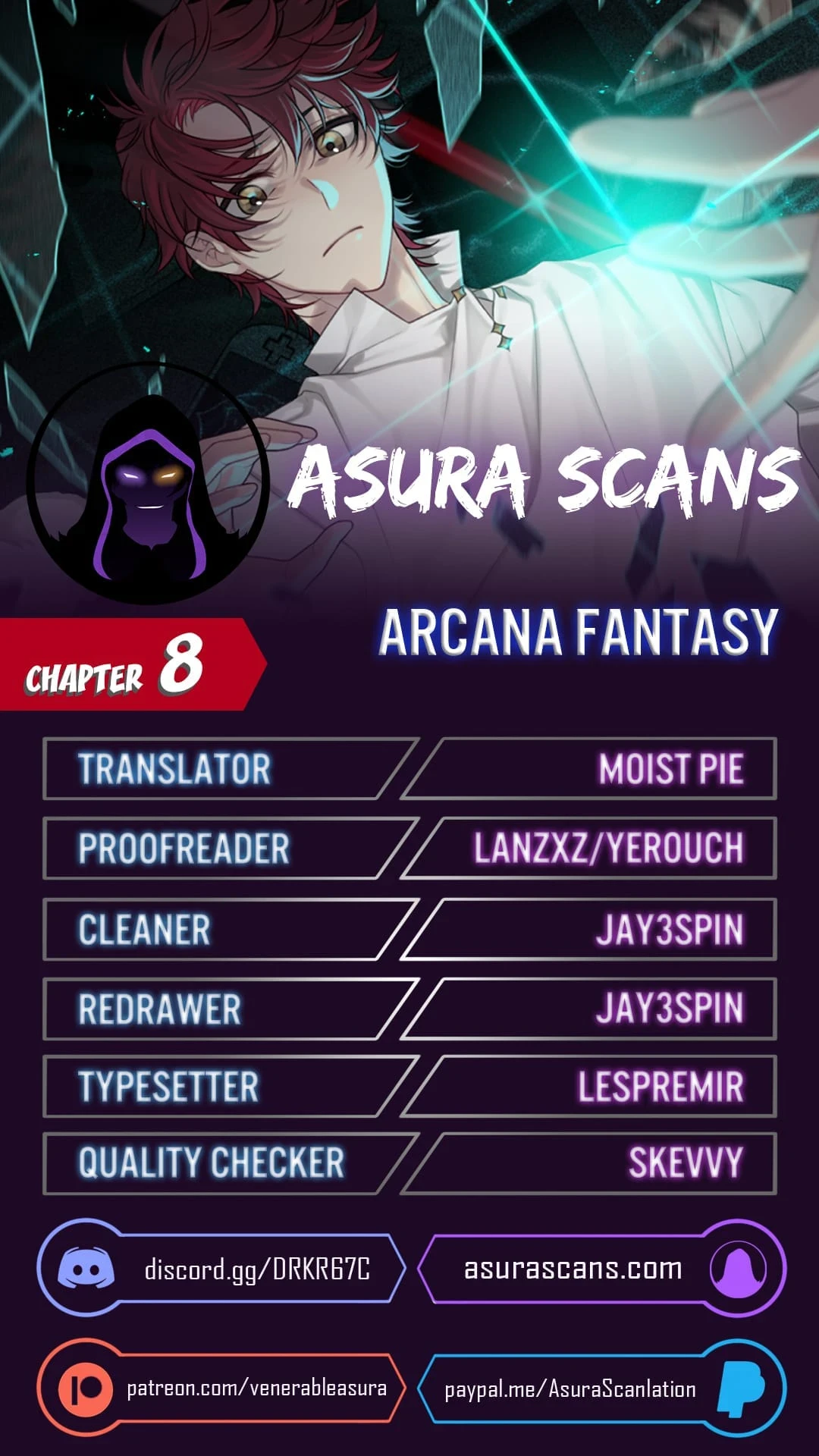 Arcana Fantasy chapter 8 page 1