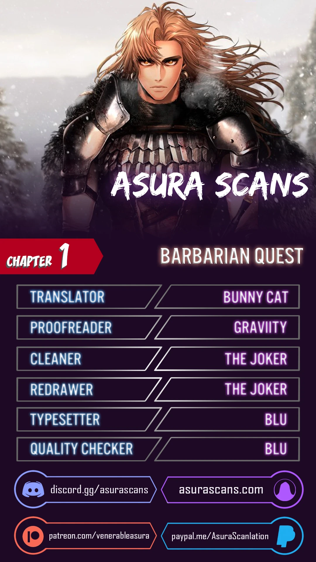 Barbarian Quest chapter 1 page 1