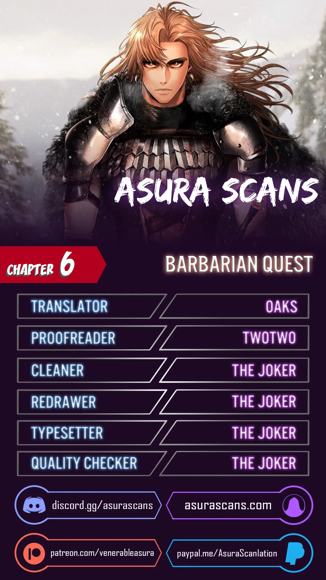 Barbarian Quest chapter 6 page 1