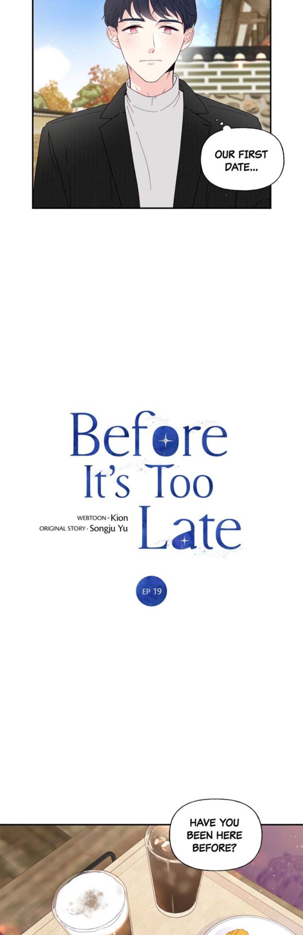 Before It’s Too Late Chapter 19 page 3