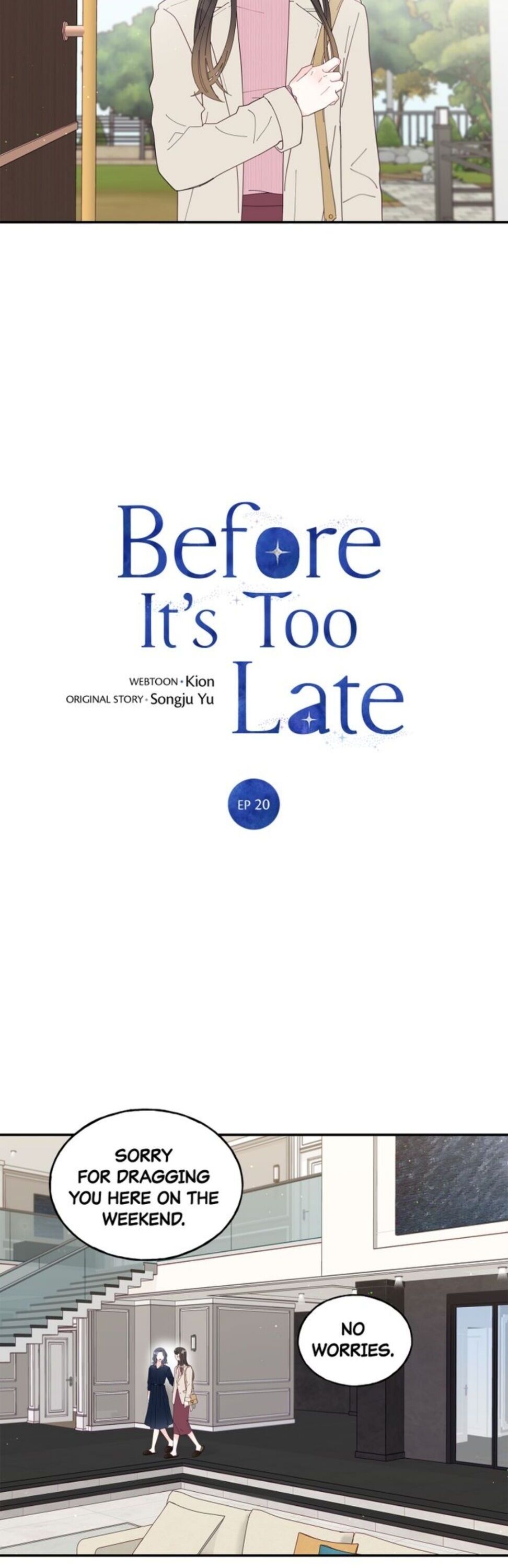 Before It’s Too Late Chapter 20 page 2