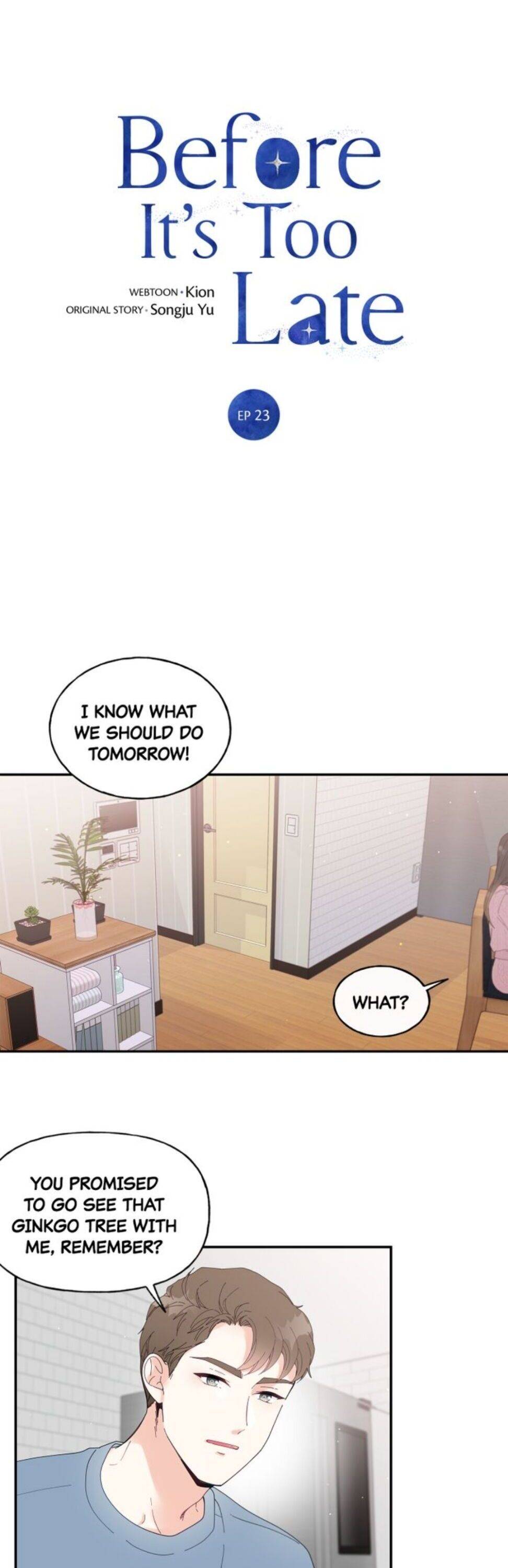 Before It’s Too Late Chapter 23 page 2