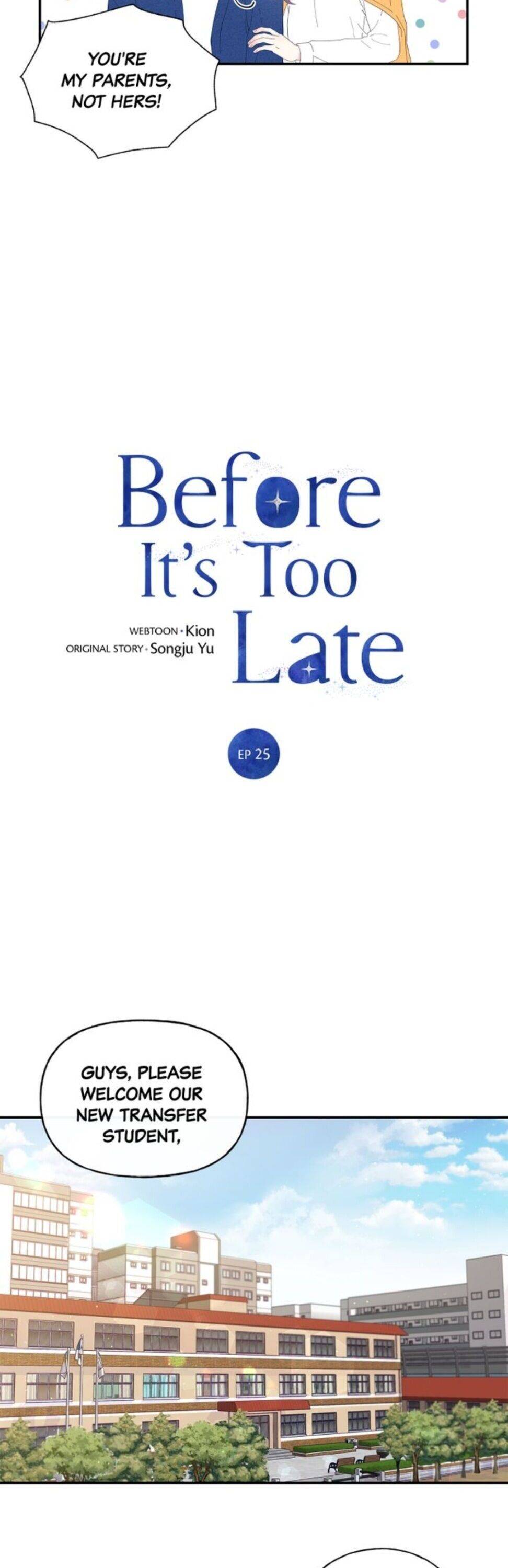Before It’s Too Late Chapter 25 page 5
