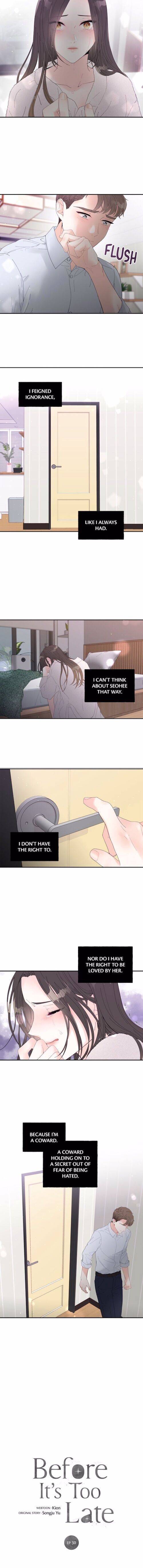 Before It’s Too Late Chapter 30 page 3
