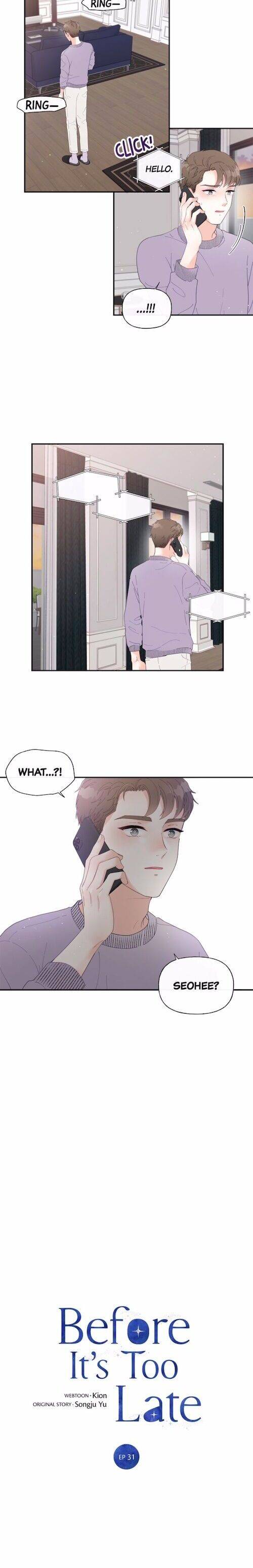 Before It’s Too Late Chapter 31 page 6