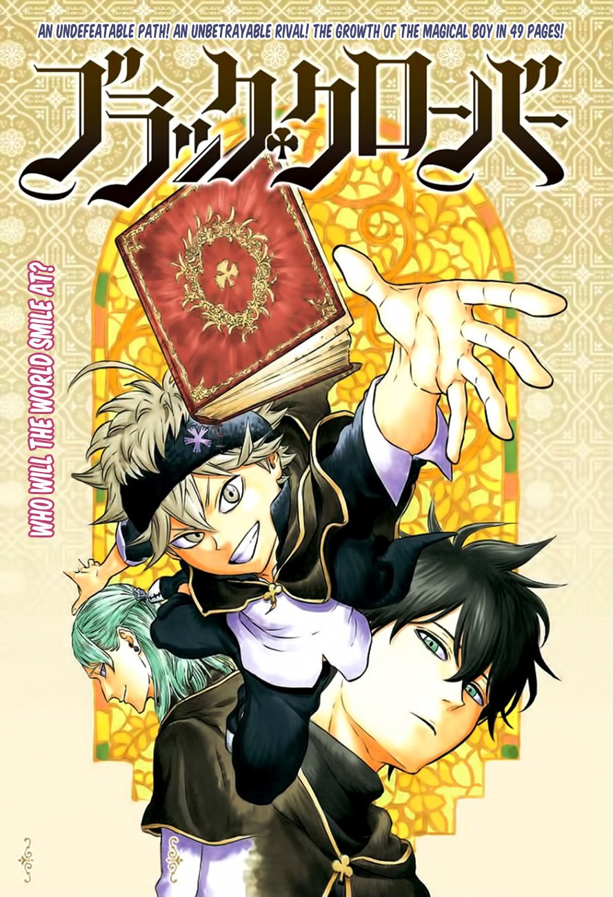 Black Clover chapter 1 page 1
