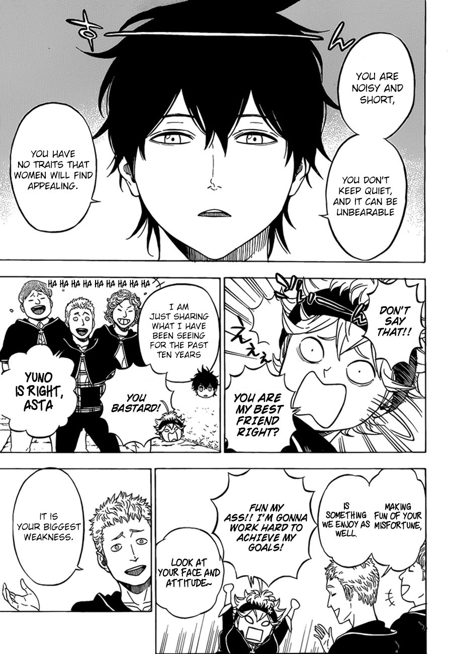 Black Clover chapter 1 page 6