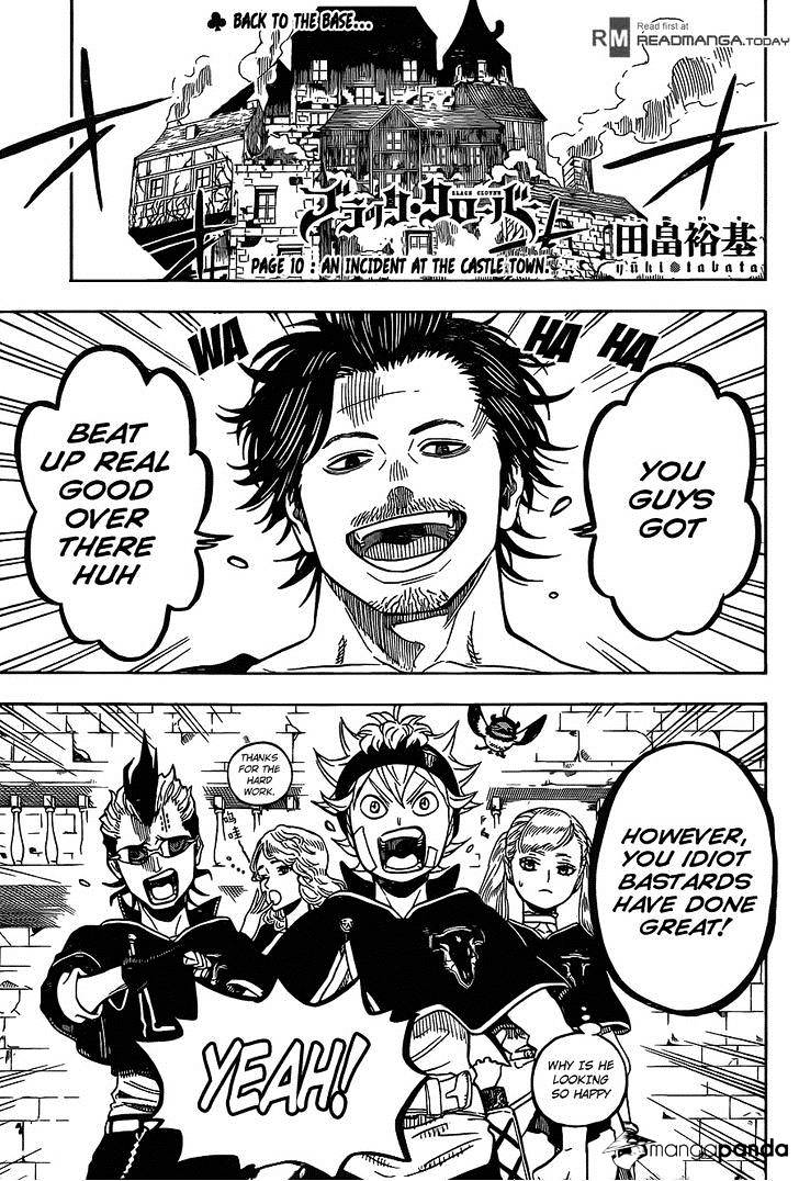 Black Clover chapter 11 page 1