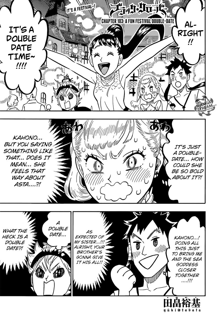 Black Clover chapter 105 page 1
