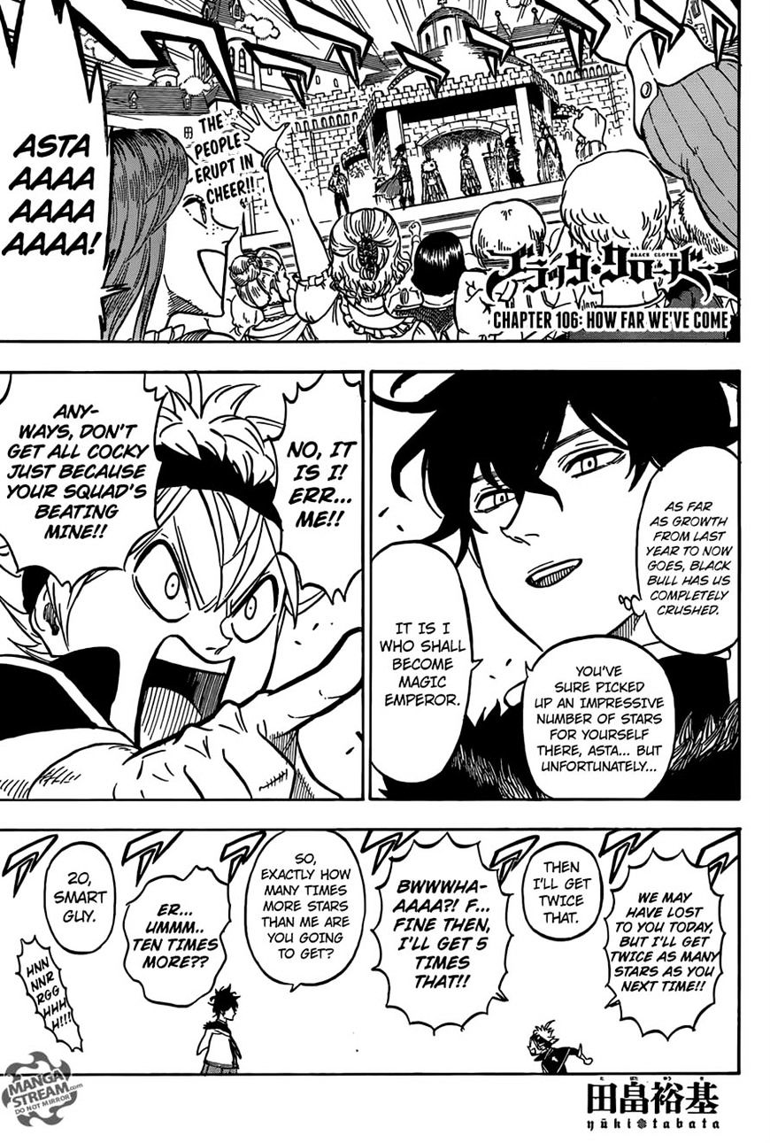 Black Clover chapter 108 page 1