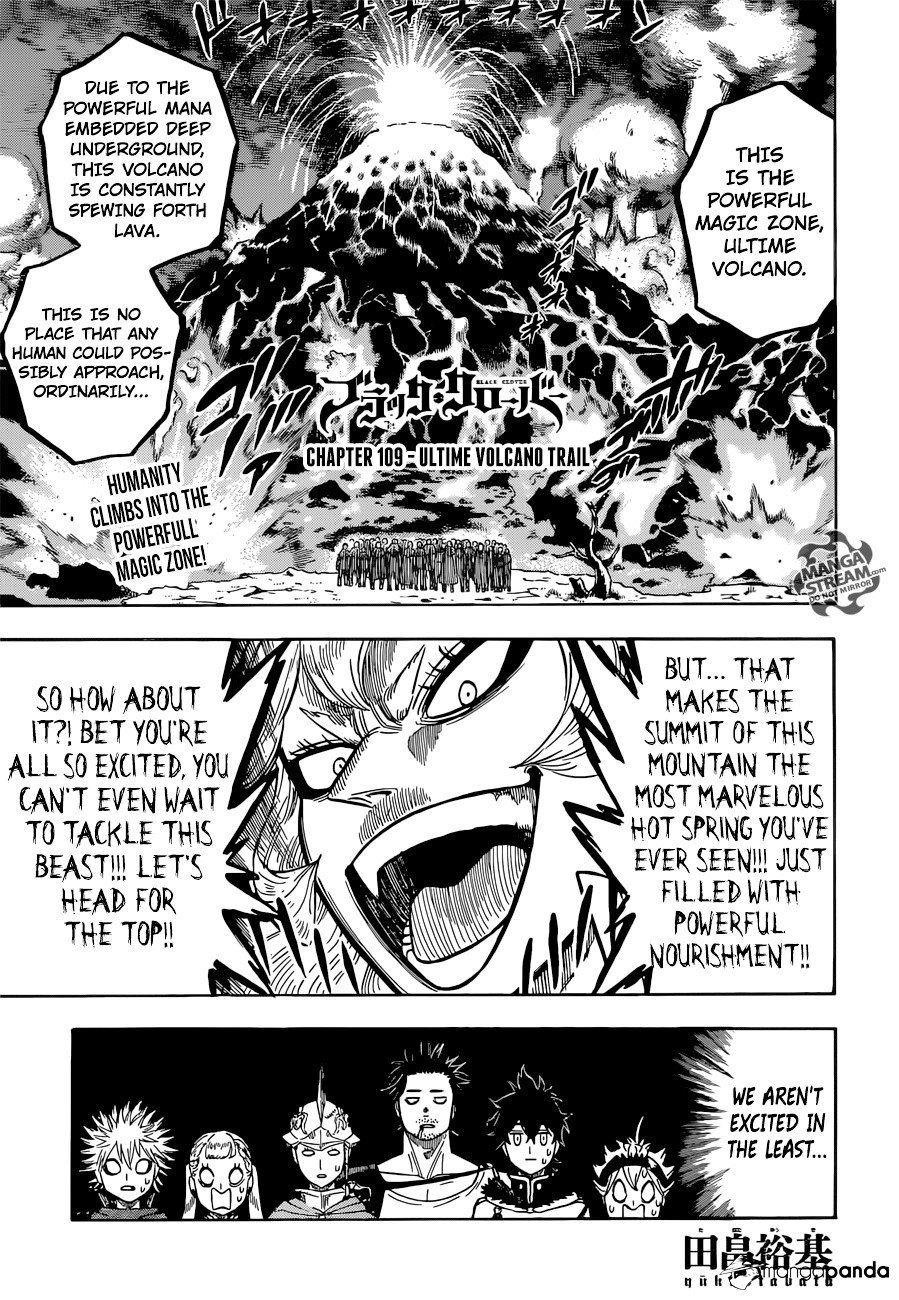 Black Clover chapter 111 page 1