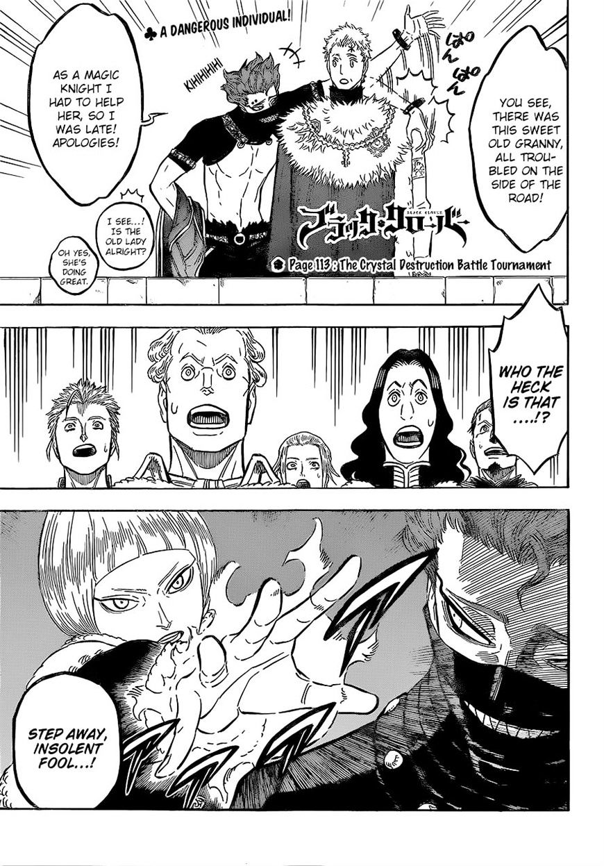 Black Clover chapter 115 page 1