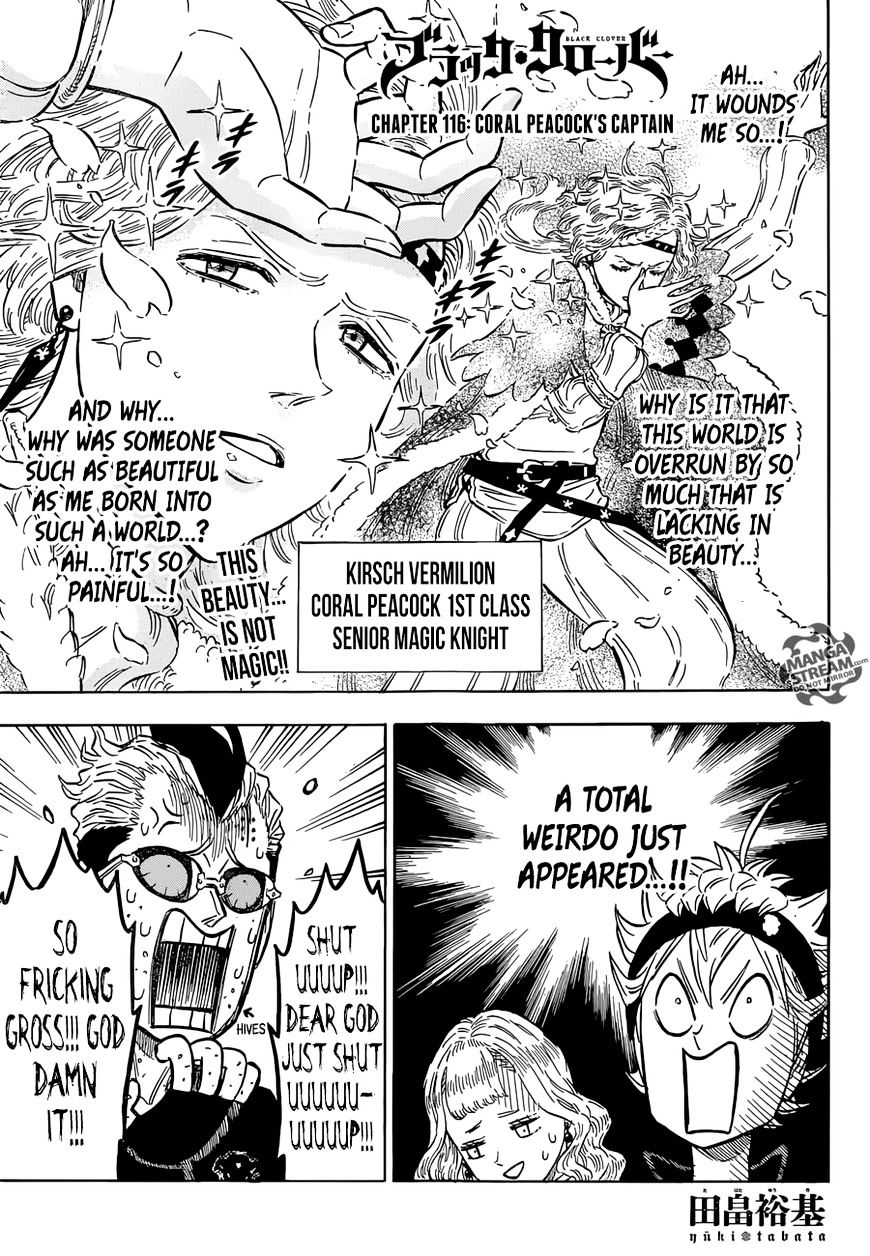 Black Clover chapter 118 page 1