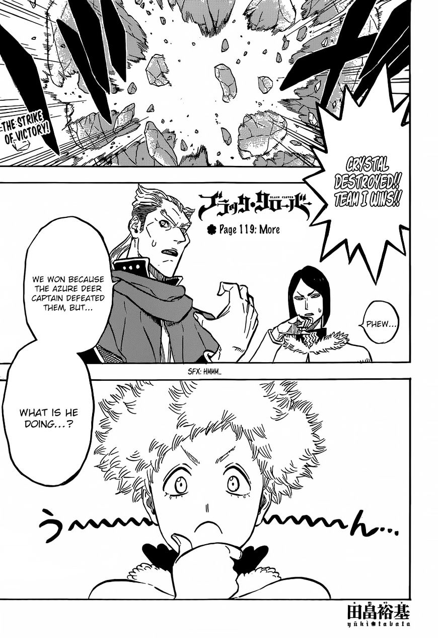 Black Clover chapter 121 page 1