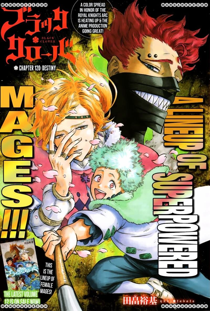 Black Clover chapter 122 page 1