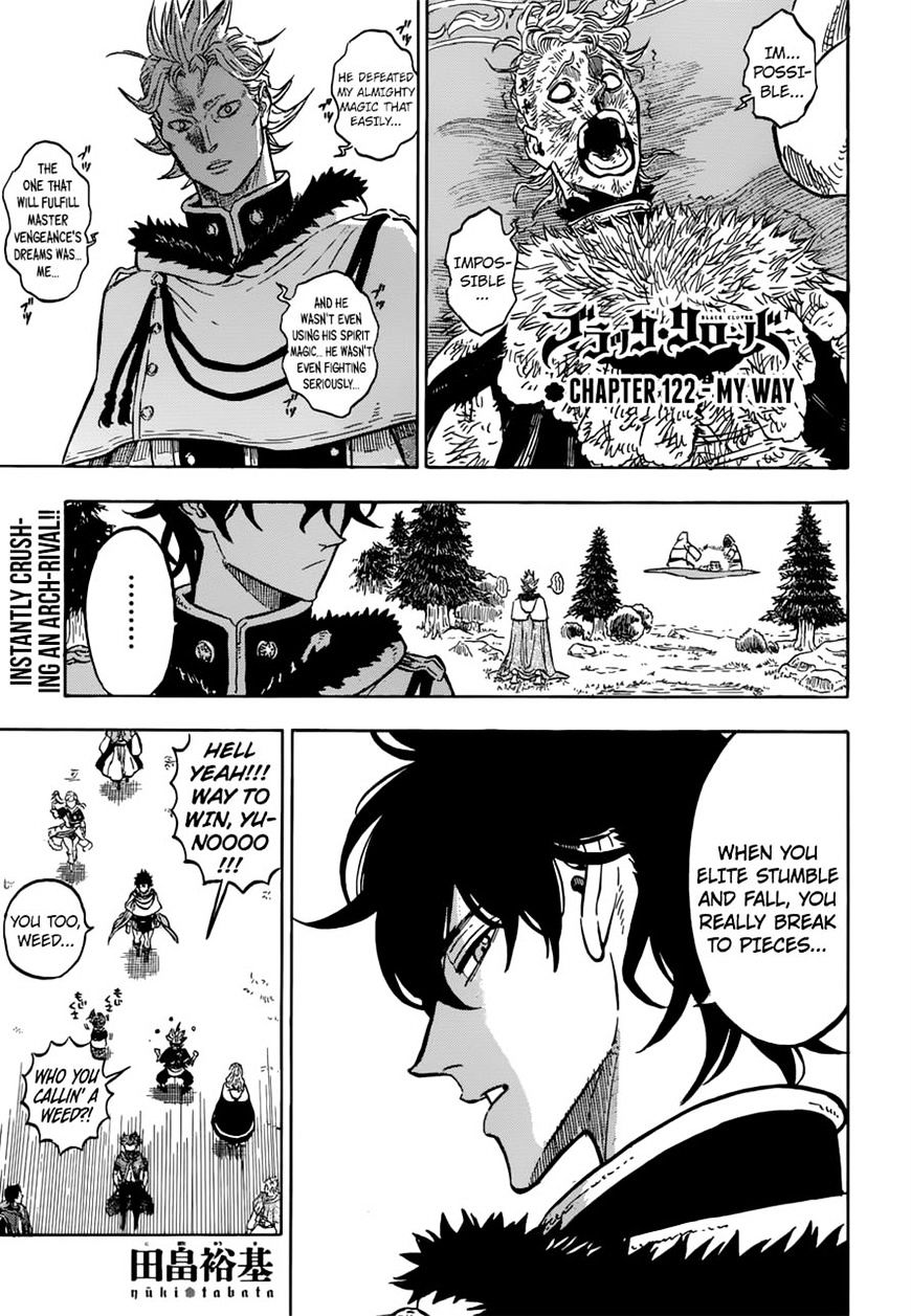Black Clover chapter 124 page 1